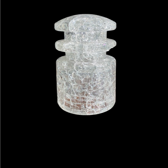 Crackle glass insulator. Hemingray 18 - 63 - Picture 5 of 9